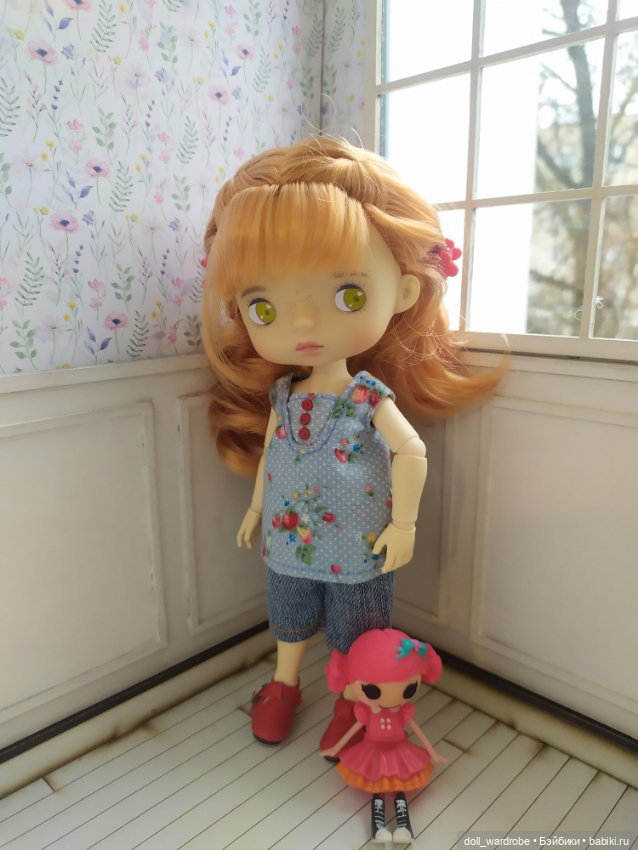 Новенькая. Переделка — Разные шарнирные куклы (не БЖД): редкие (фото 3)