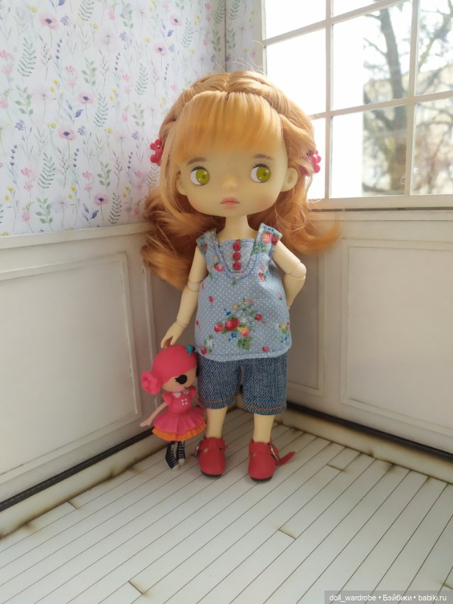Новенькая. Переделка — Разные шарнирные куклы (не БЖД): редкие (фото 2)