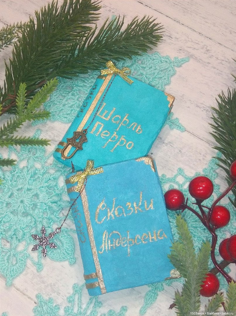 Ёлочные игрушки из серии "Любимые сказки" (фото 9)