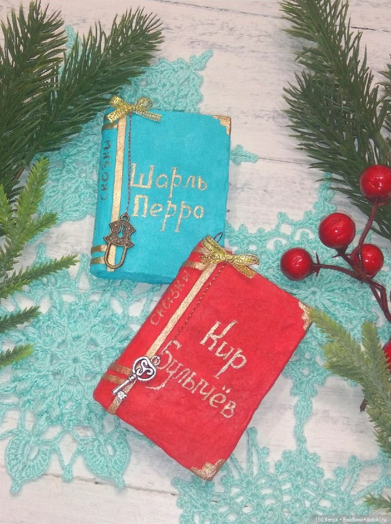 Ёлочные игрушки из серии "Любимые сказки"