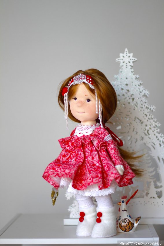 Василиса — Авторские текстильные куклы: Вальдорфские (фото 3)