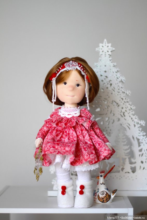 Василиса — Авторские текстильные куклы: Вальдорфские
