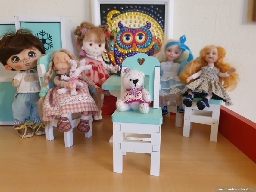Кукольная мебель — Мебель для кукол и домиков: фото