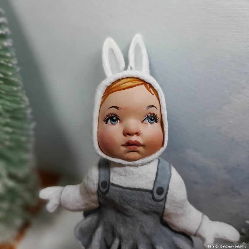 Новые ватные игрушки — Ватные игрушки на елку: ретро