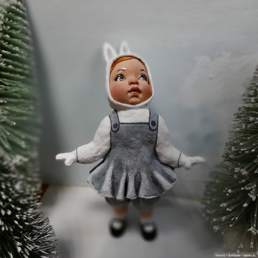 Новые ватные игрушки — Ватные игрушки на елку: ретро