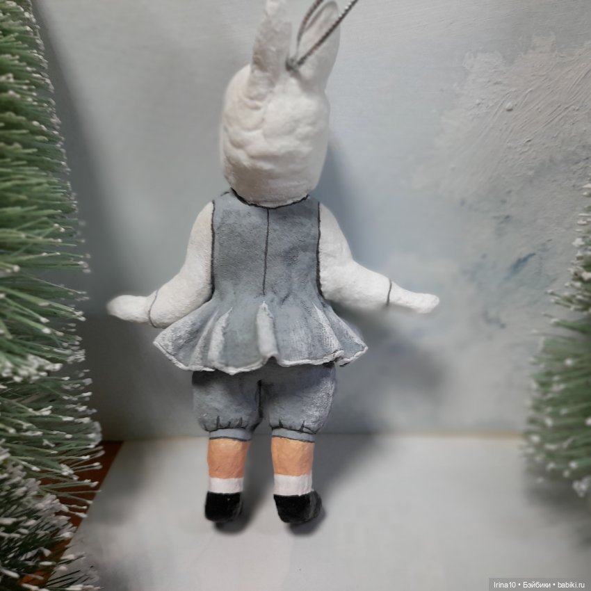 Новые ватные игрушки — Ватные игрушки на елку: ретро