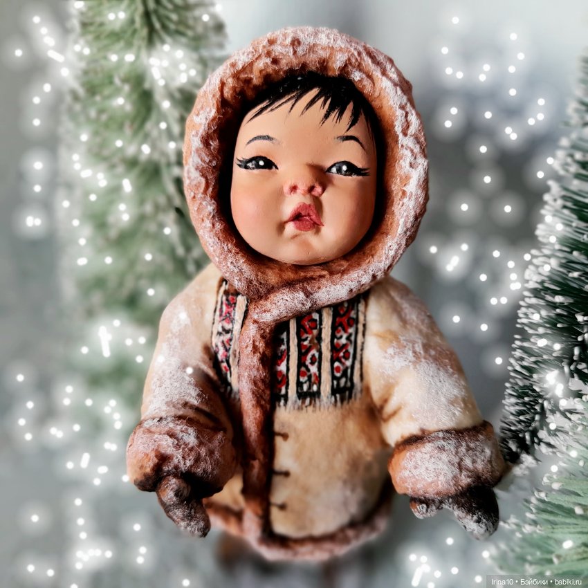 Новые ватные игрушки — Ватные игрушки на елку: ретро