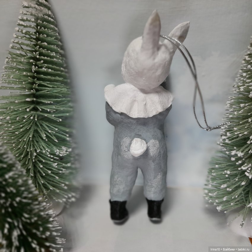 Новые ватные игрушки — Ватные игрушки на елку: ретро