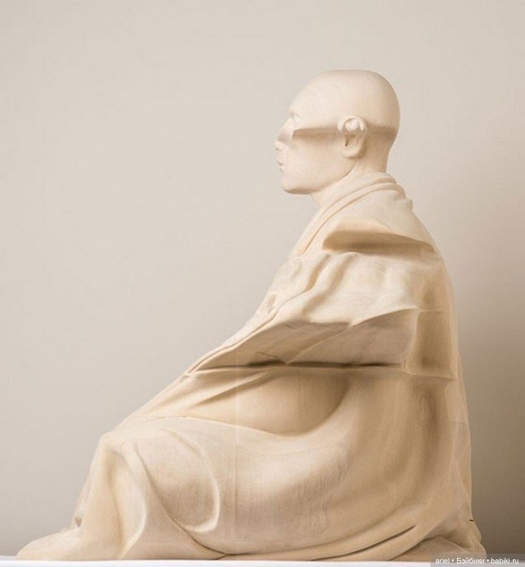 Потрясающие скульптуры буддийских монахов от Paul Kaptein (фото 2)