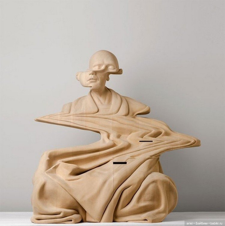 Потрясающие скульптуры буддийских монахов от Paul Kaptein