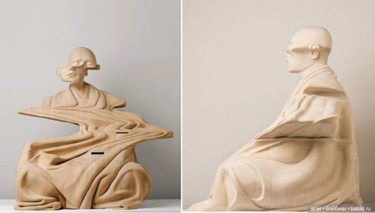 Потрясающие скульптуры буддийских монахов от Paul Kaptein (фото 3)