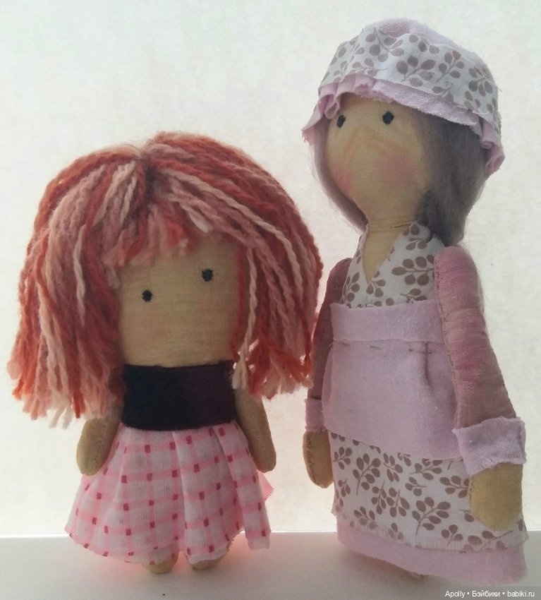Бабушка Марта — Авторские текстильные куклы: Вальдорфские (фото 6)