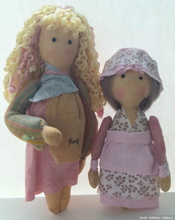 Бабушка Марта — Авторские текстильные куклы: Вальдорфские (фото 5)