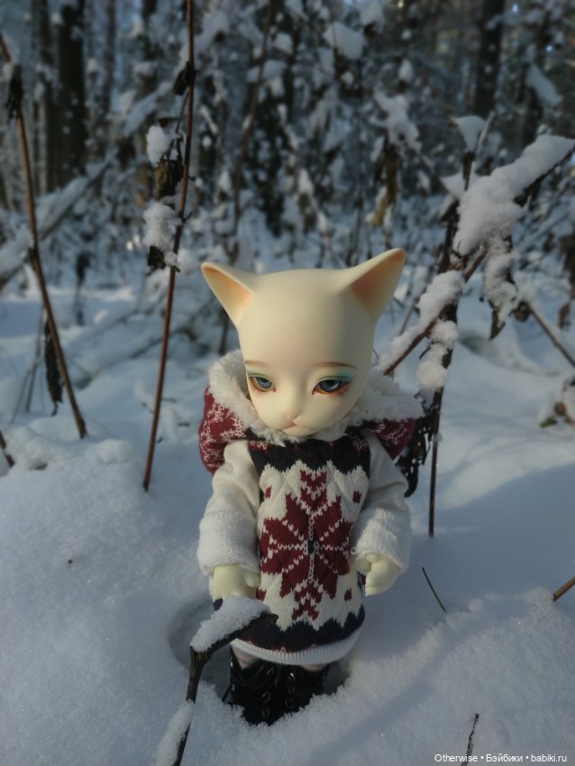Веснушка и первый снег — Куклы Pipos (Пипос): BJD (БЖД) (фото 7)