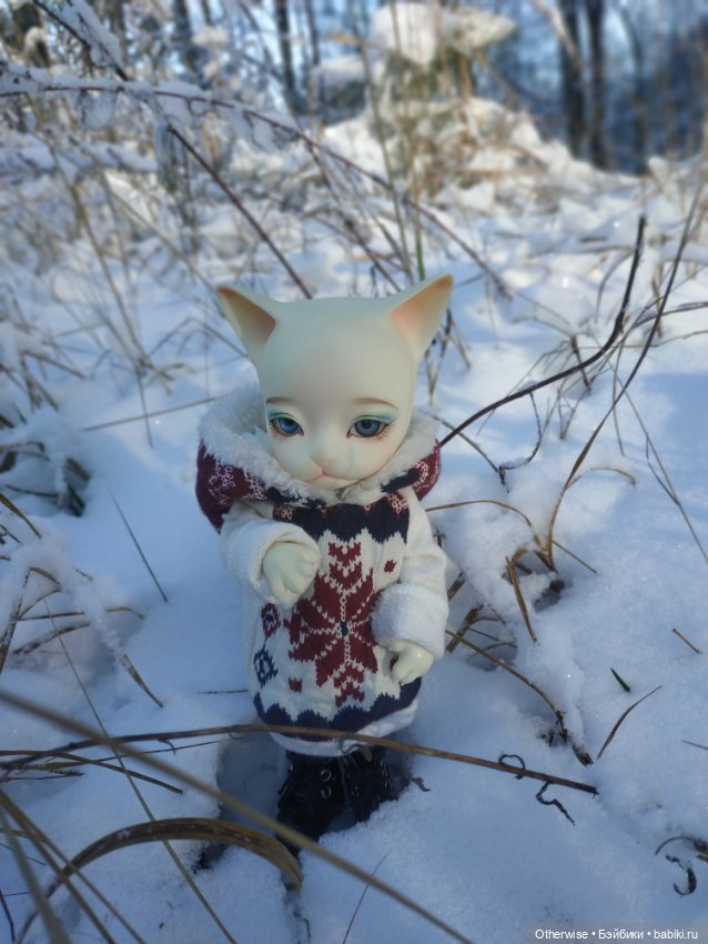 Веснушка и первый снег — Куклы Pipos (Пипос): BJD (БЖД) (фото 2)