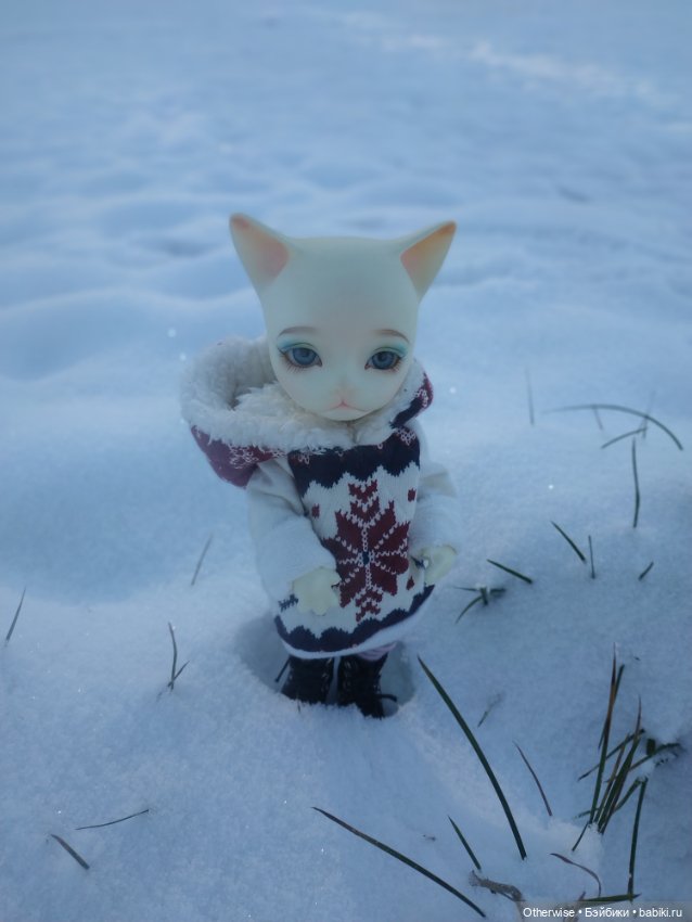 Веснушка и первый снег — Куклы Pipos (Пипос): BJD (БЖД) (фото 5)