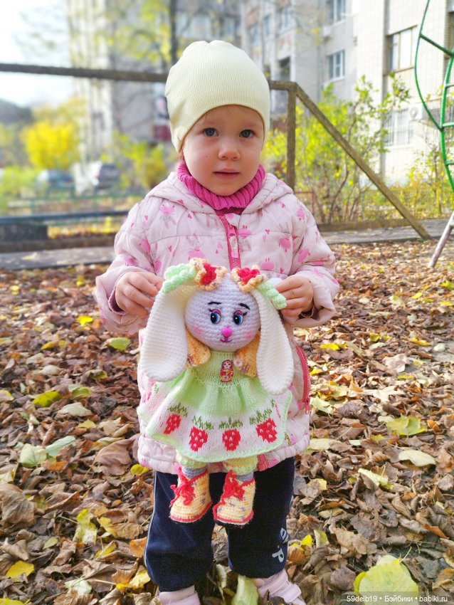 Зайка (кролик) аммигуруми