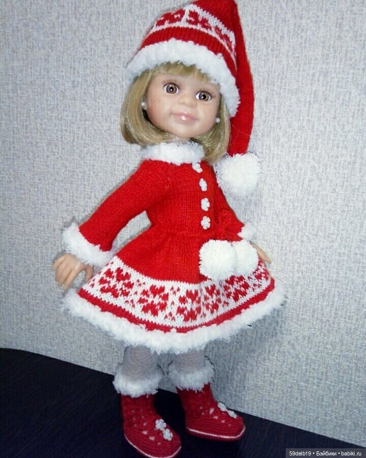 Какие цвета у Рождества — Одежда и обувь для кукол своими руками: фото