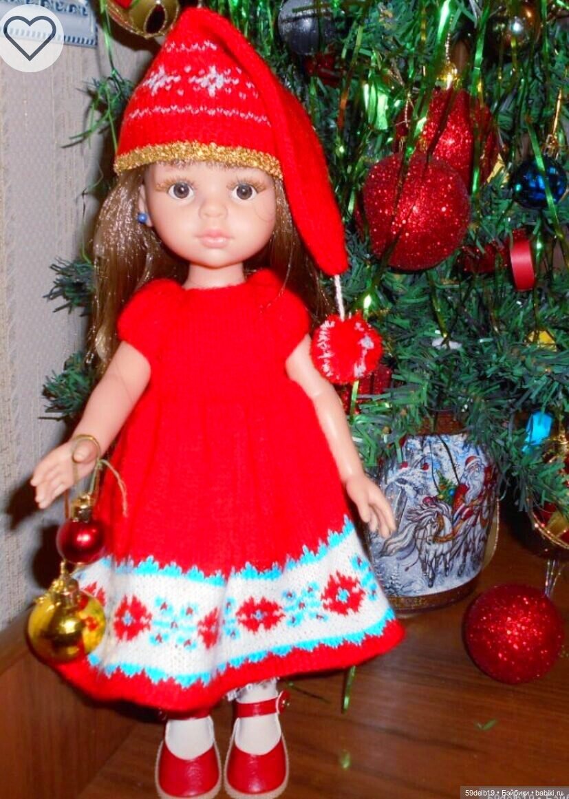 Какие цвета у Рождества — Одежда и обувь для кукол своими руками: фото