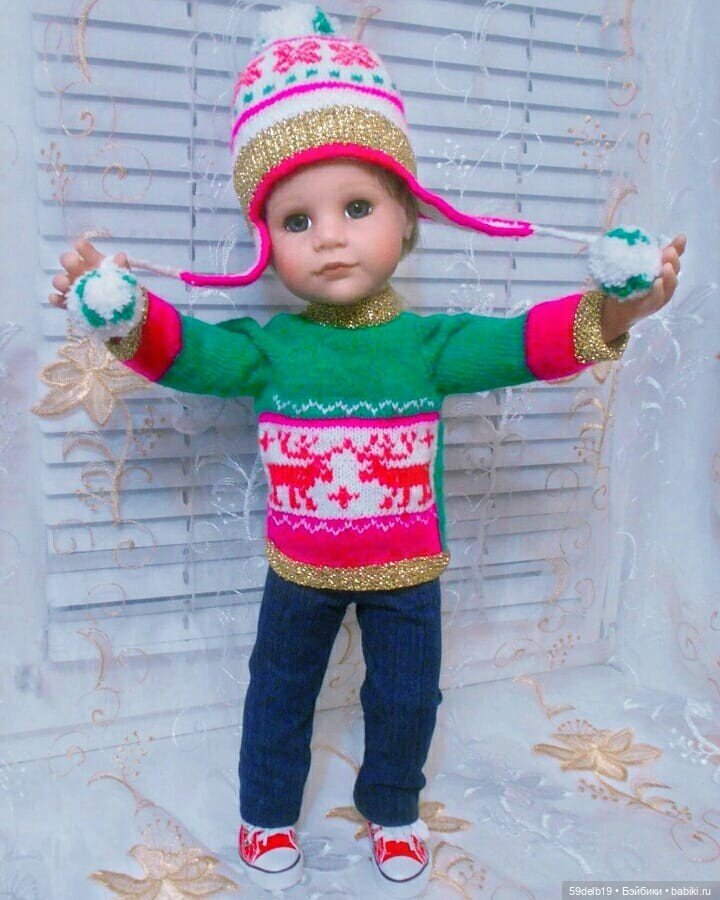 Какие цвета у Рождества — Одежда и обувь для кукол своими руками: фото (фото 2)