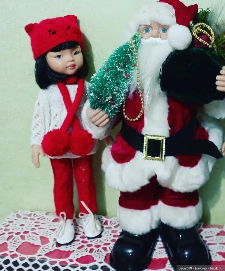 Какие цвета у Рождества — Одежда и обувь для кукол своими руками: фото (фото 10)