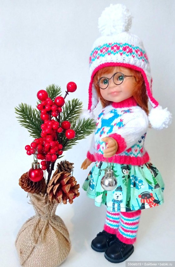 Какие цвета у Рождества — Одежда и обувь для кукол своими руками: фото