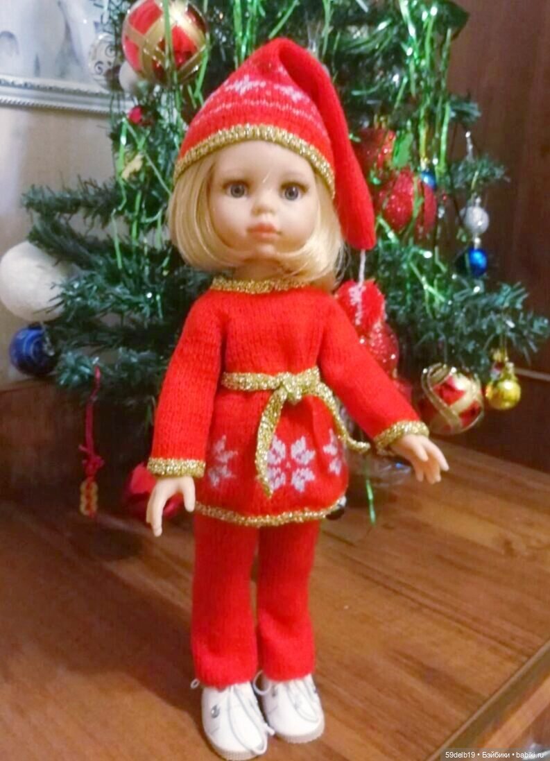 Какие цвета у Рождества — Одежда и обувь для кукол своими руками: фото