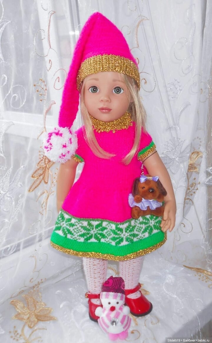 Какие цвета у Рождества — Одежда и обувь для кукол своими руками: фото (фото 3)