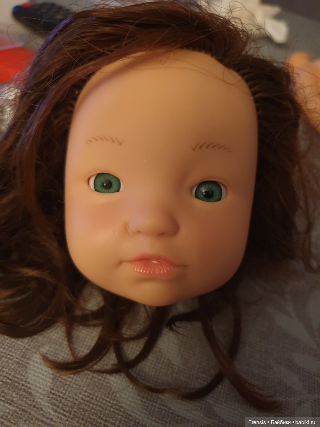 Перерисовка личика Грета Berjuan или ох, уж эти брови