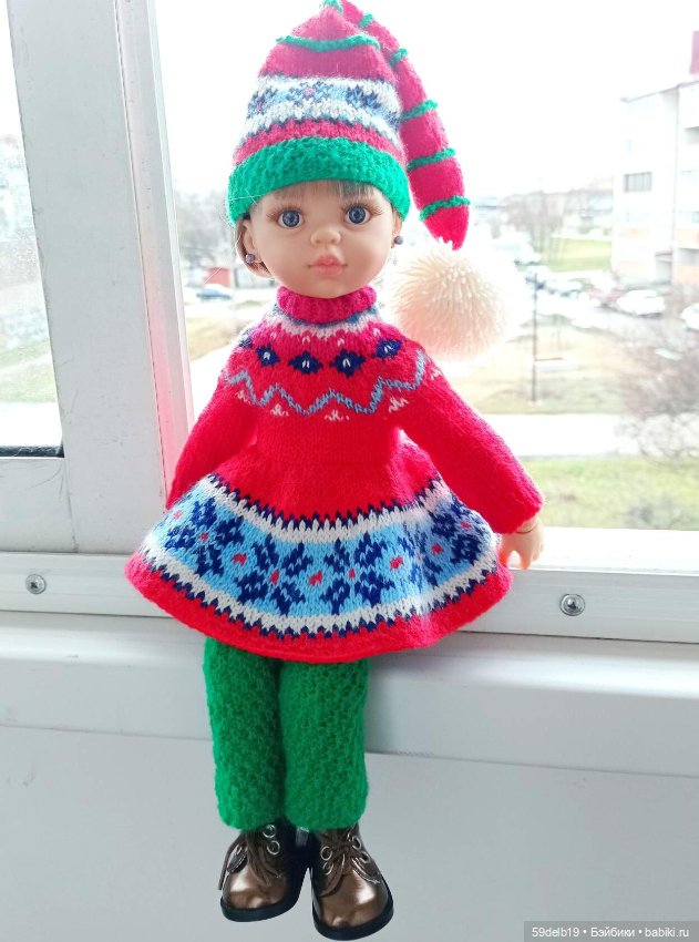 Какие цвета у Рождества — Одежда и обувь для кукол своими руками: фото