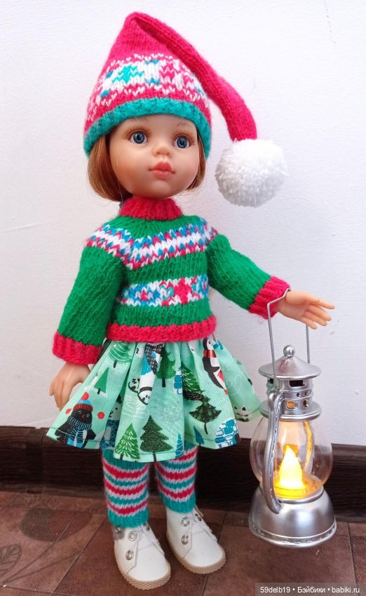 Какие цвета у Рождества — Одежда и обувь для кукол своими руками: фото