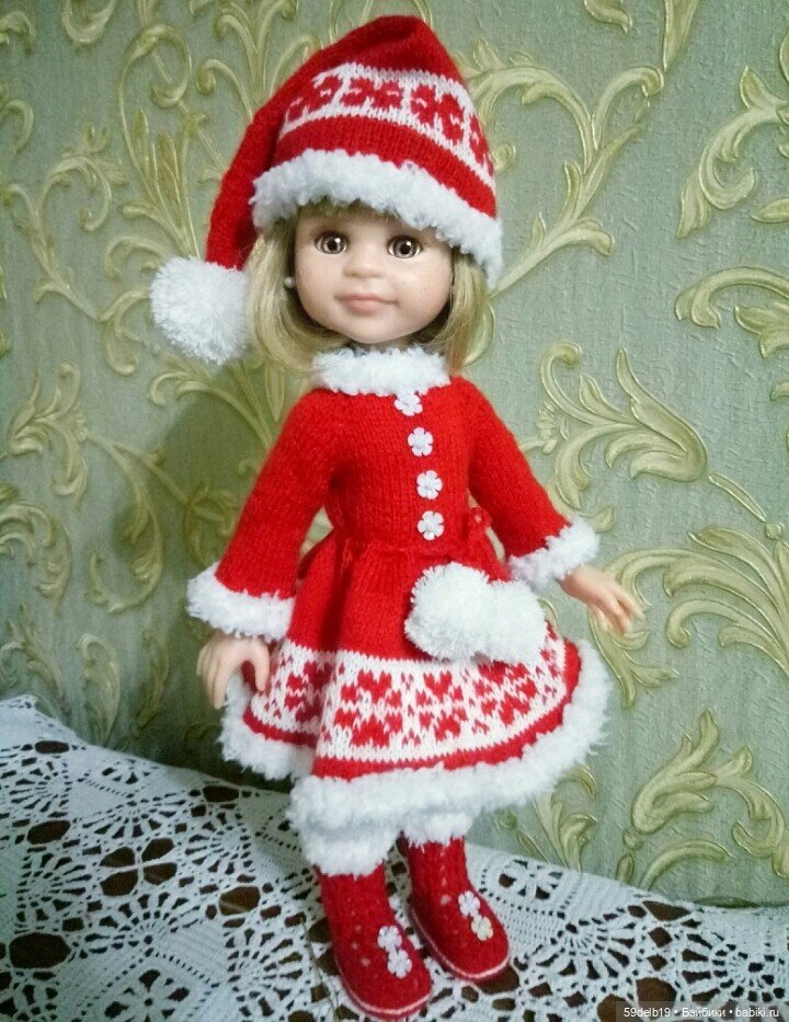 Какие цвета у Рождества — Одежда и обувь для кукол своими руками: фото