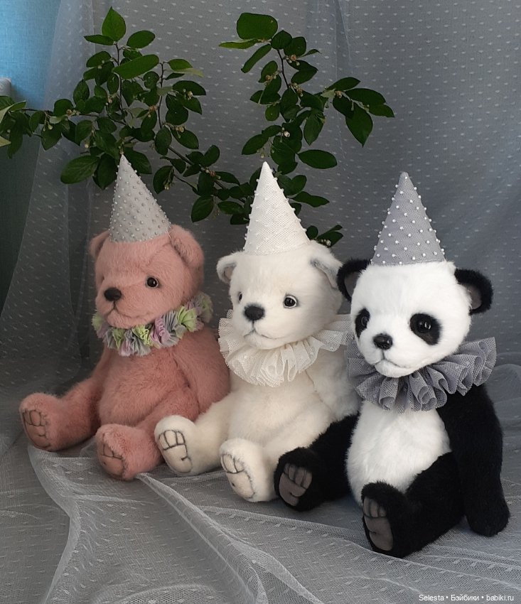 Нежнее нежного — Авторские мишки Тедди и друзья: фото