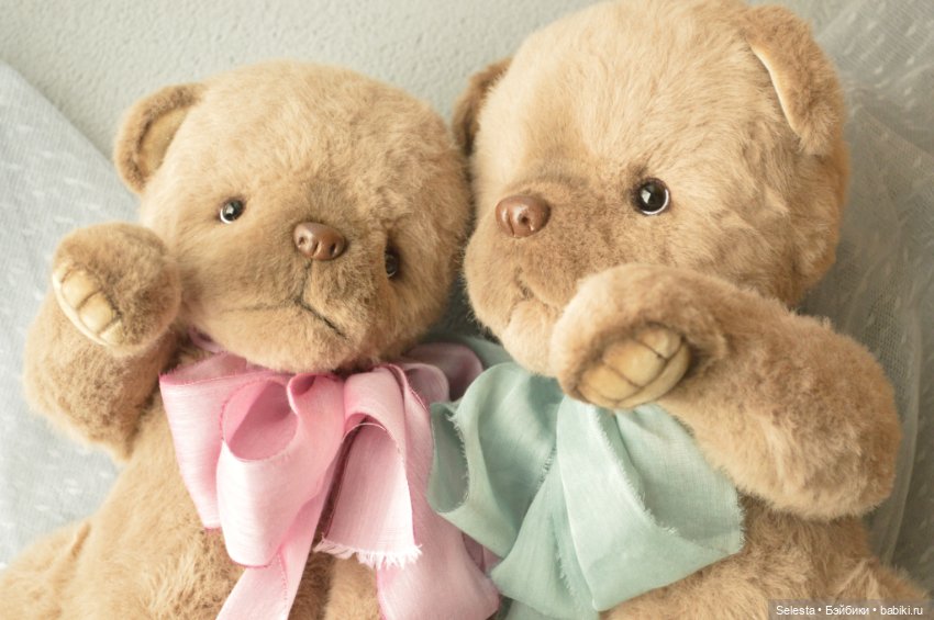 Нежнее нежного — Авторские мишки Тедди и друзья: фото