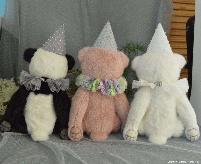 Нежнее нежного — Авторские мишки Тедди и друзья: фото