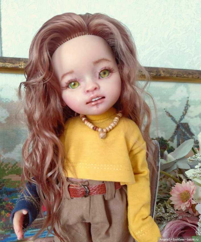 Кира. Паола Рейна — Реставрация и преображение кукол: ремонт (фото 6)