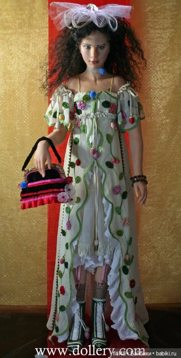 Моменты счастья, грусти и лукавства. Куклы Ротраут Шротт (фото 10)