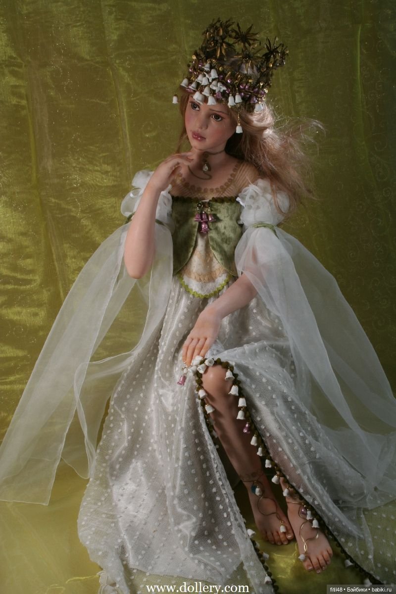 Моменты счастья, грусти и лукавства. Куклы Ротраут Шротт (фото 4)