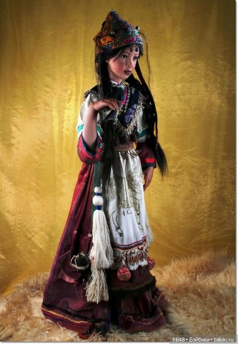 Моменты счастья, грусти и лукавства. Куклы Ротраут Шротт (фото 9)