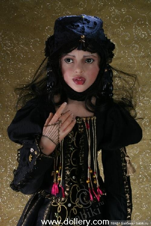 Моменты счастья, грусти и лукавства. Куклы Ротраут Шротт (фото 6)