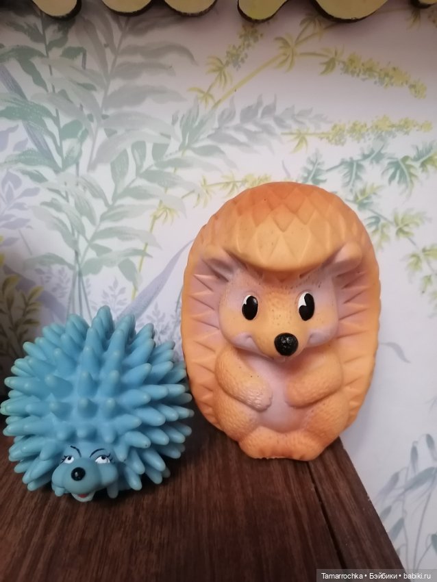 Мои любимые ёжики — Игрушки СССР и советского детства: резиновые (фото 7)