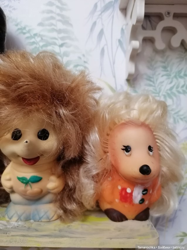 Мои любимые ёжики — Игрушки СССР и советского детства: резиновые (фото 8)