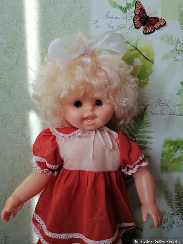 Валя и Серёжа - куклы киевской фабрики Победа (фото 6)