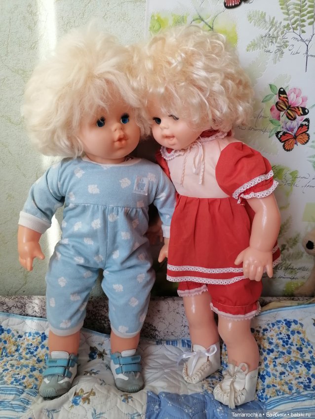 Валя и Серёжа - куклы киевской фабрики Победа (фото 9)