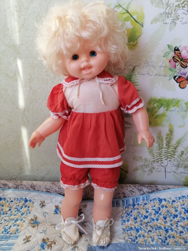 Валя и Серёжа - куклы киевской фабрики Победа (фото 4)