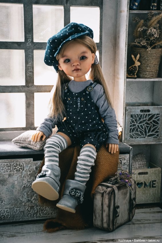 Маника — ООАК Paola Reina (Паола Рейна) и испанских кукол: перерисовка (фото 3)