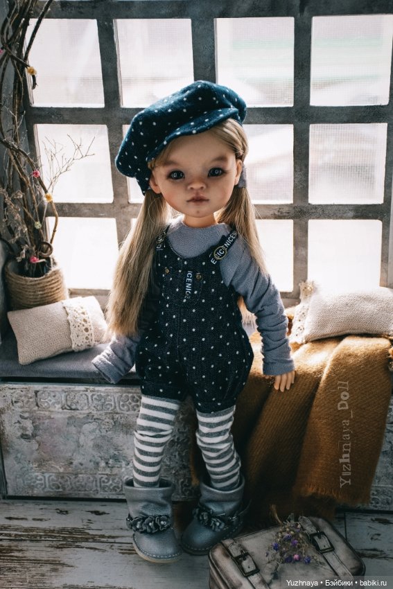 Маника — ООАК Paola Reina (Паола Рейна) и испанских кукол: перерисовка