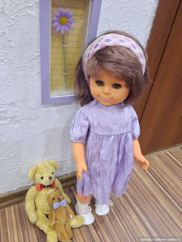 Она всему рада🥰😊🤗 — Винтажные куклы ГДР (Немки): Бигги (фото 8)