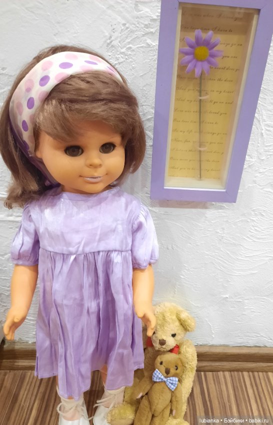 Она всему рада🥰😊🤗 — Винтажные куклы ГДР (Немки): Бигги (фото 7)