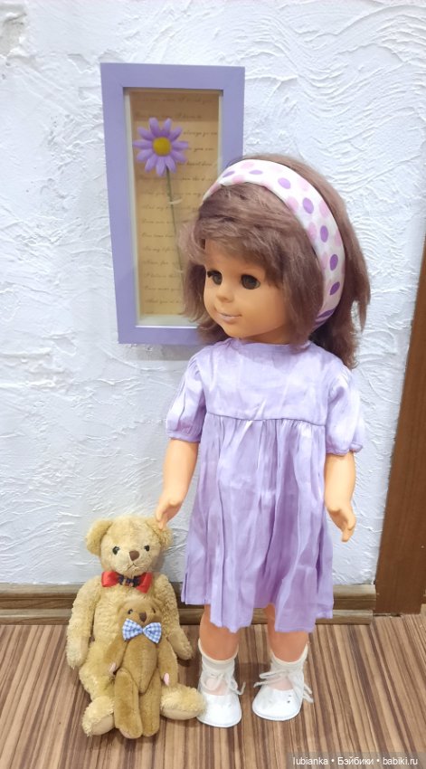 Она всему рада🥰😊🤗 — Винтажные куклы ГДР (Немки): Бигги (фото 9)